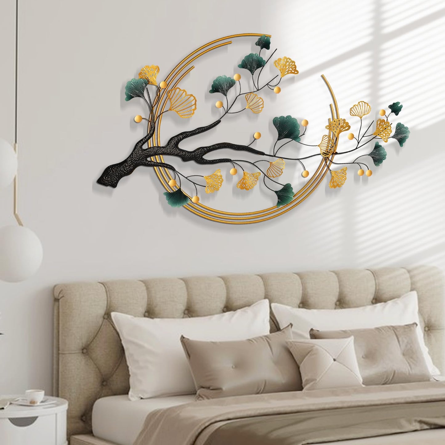Large Metal Wall Art: Ginkgo Leaf Symbolism