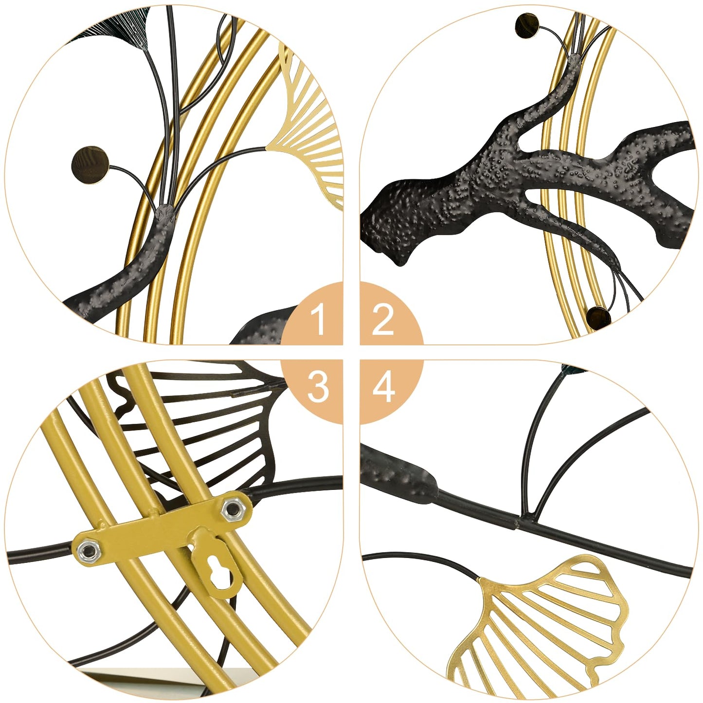 Large Metal Wall Art: Ginkgo Leaf Symbolism
