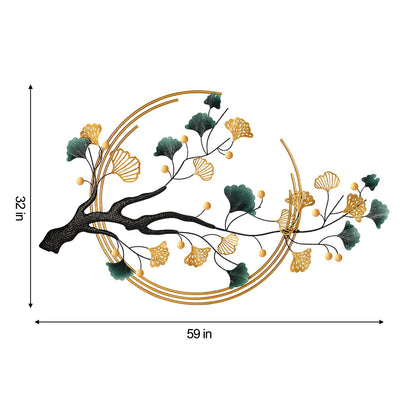 Large Metal Wall Art: Ginkgo Leaf Symbolism
